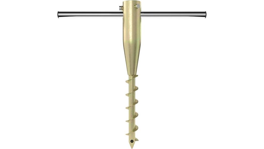 sand umbrella screw anchor