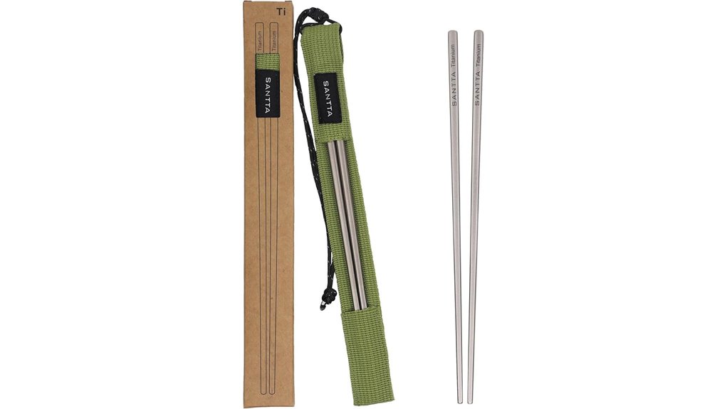 santta titanium chopsticks set
