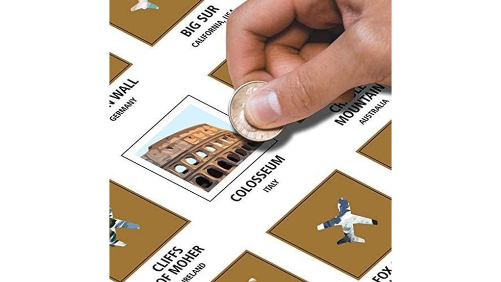 scratch off world travel map