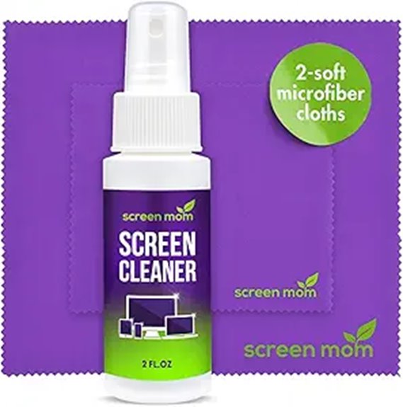 screen spray microfiber cloths