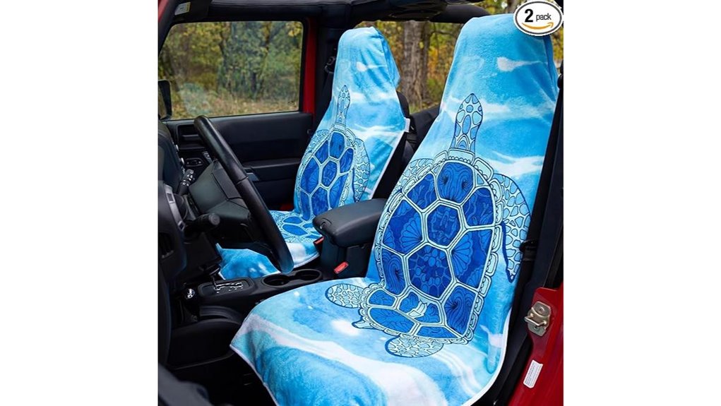 sea turtle waterproof seat covers