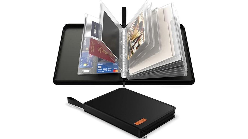 secure fireproof document binder