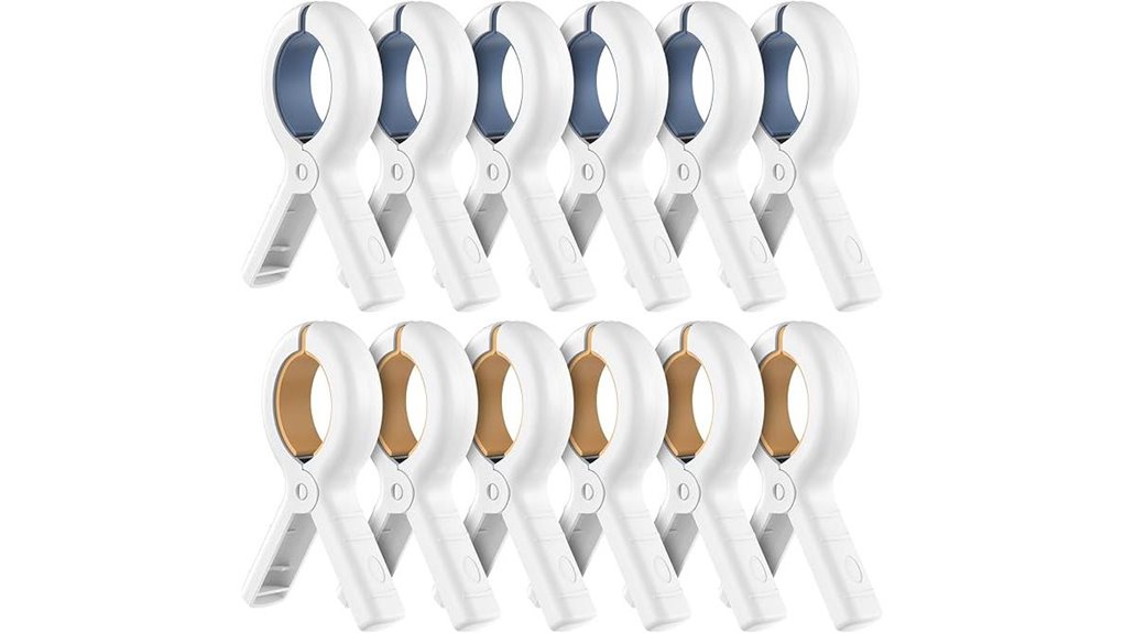 senbowe 12 piece heavy duty clips