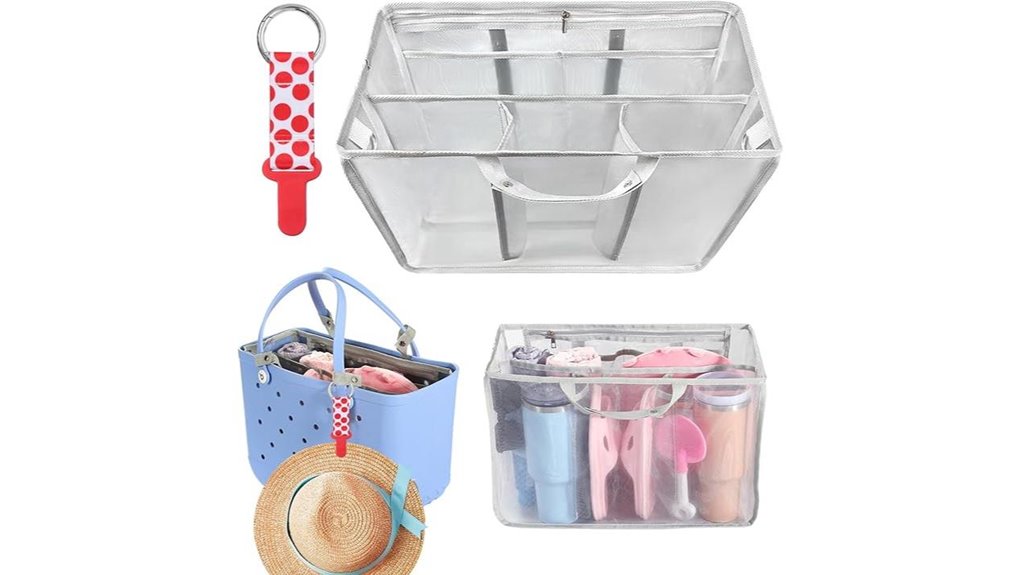 seven pocket mesh bogg insert