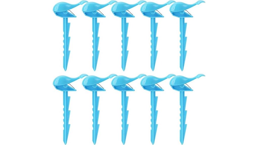 shidow 10 pack beach towel anchors