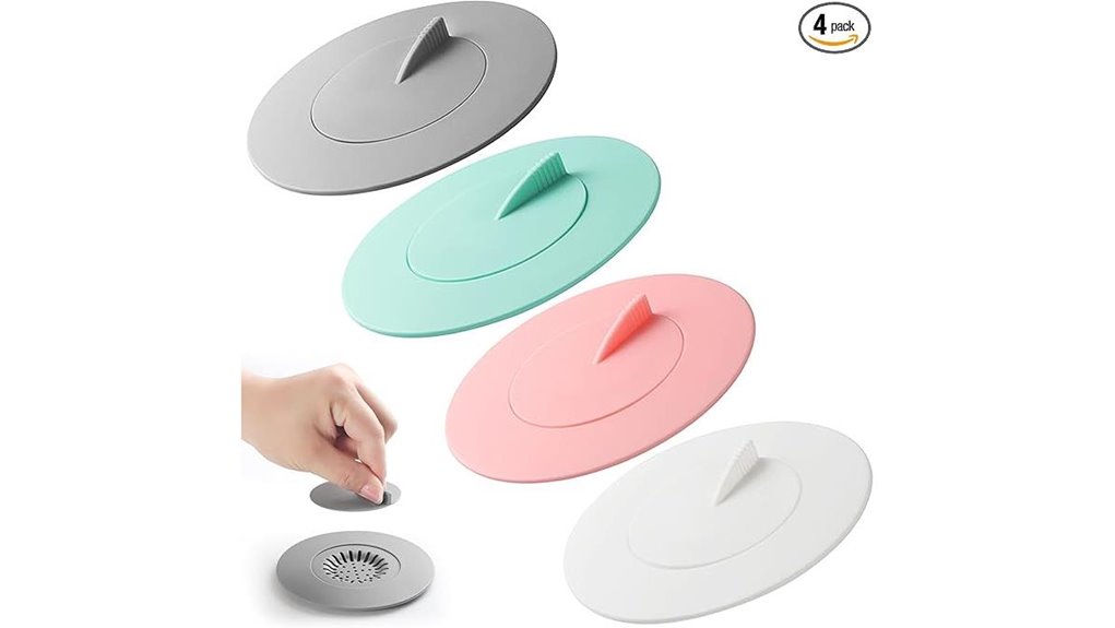 silicone 2 in 1 drain catchers