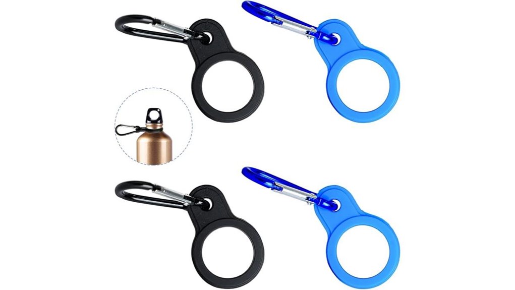 silicone bottle carabiner holder