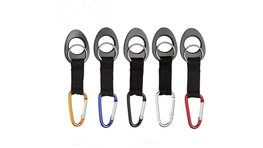 silicone bottle holder with carabiner