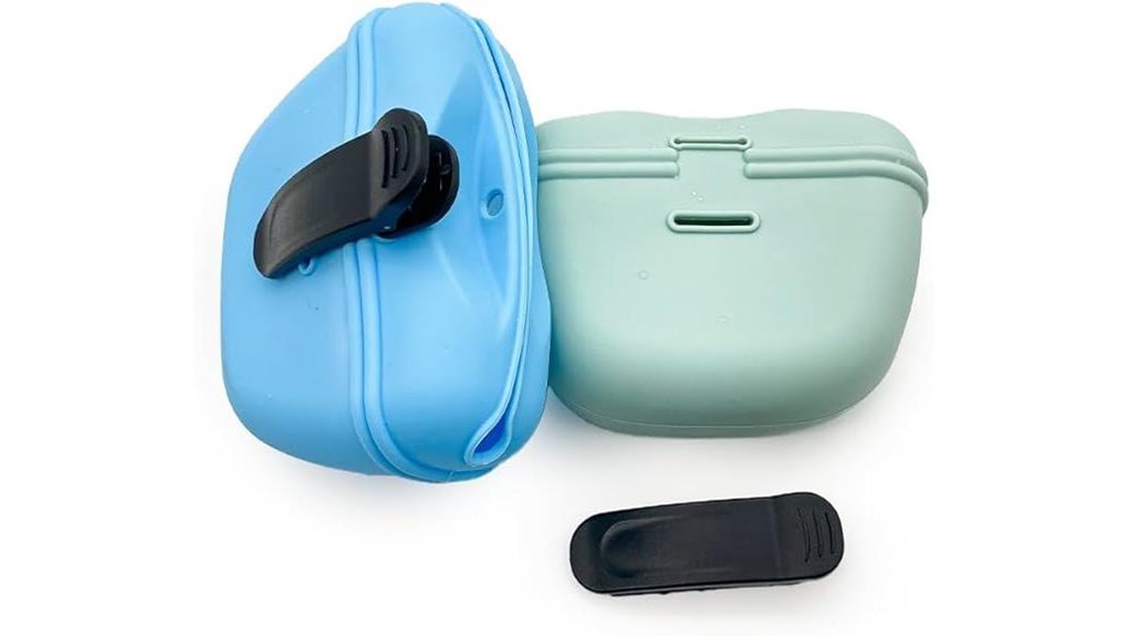 silicone clip treat pouch