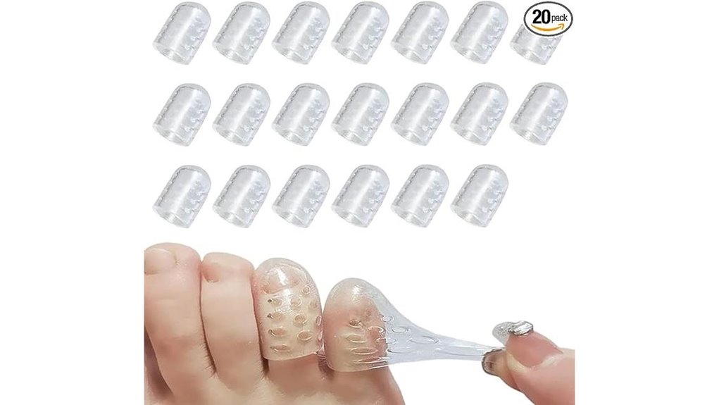 silicone gel toe caps