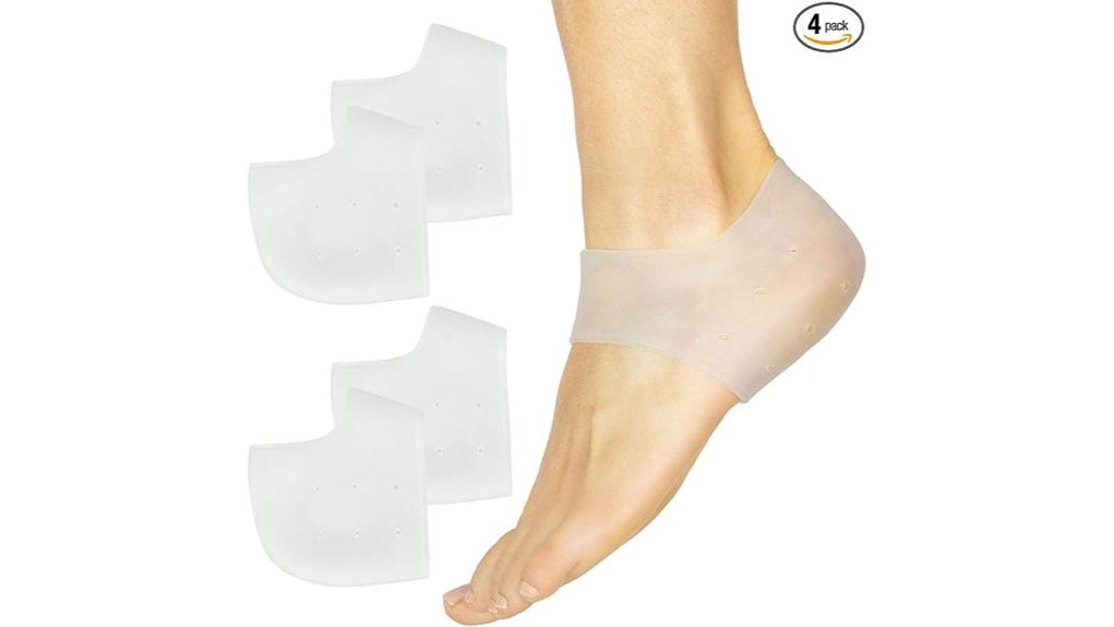 silicone heel gel cushions