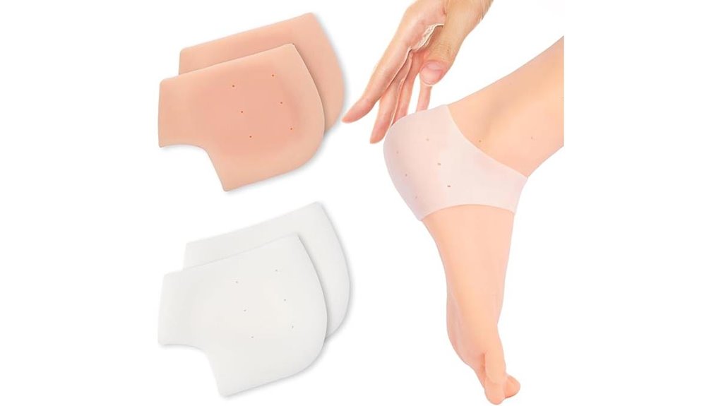 silicone heel protectors for plantar fasciitis