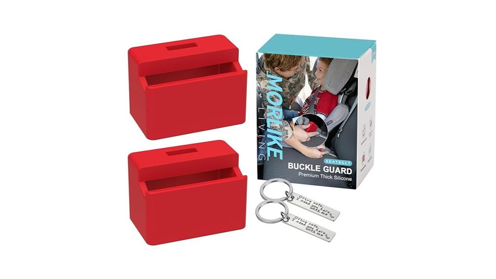 silicone kids seatbelt guards