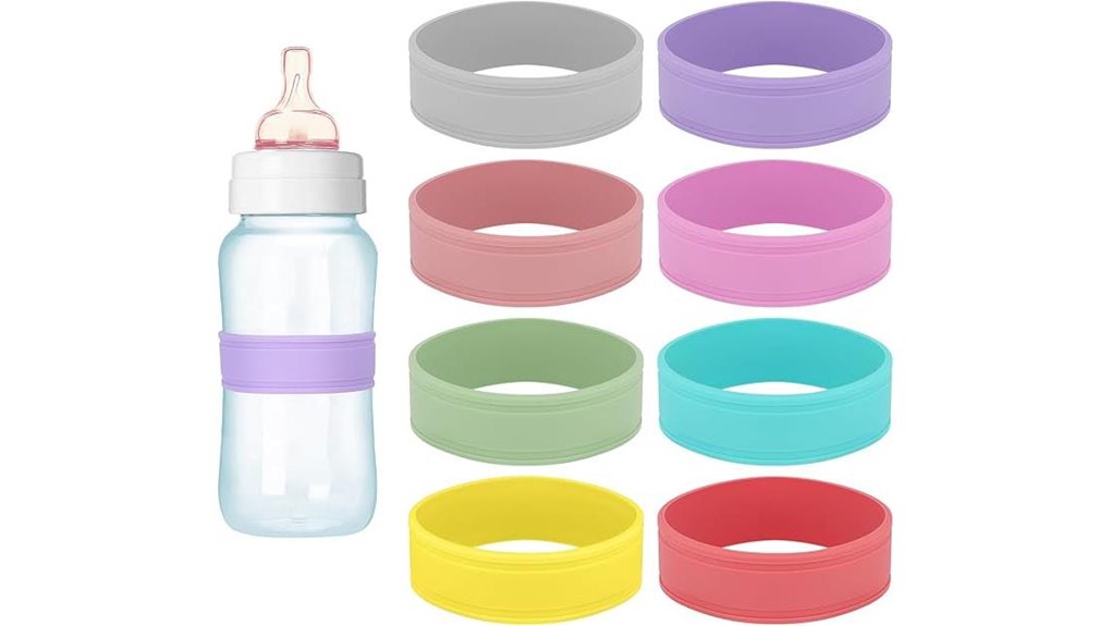 silicone reusable baby bottle labels