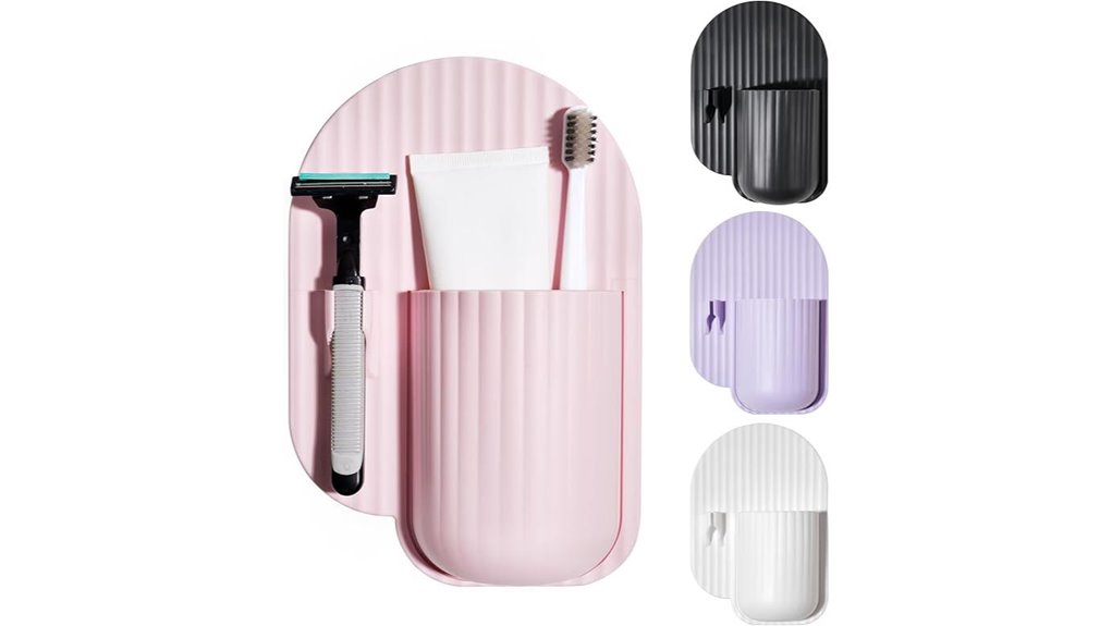 silicone suction bathroom organizer