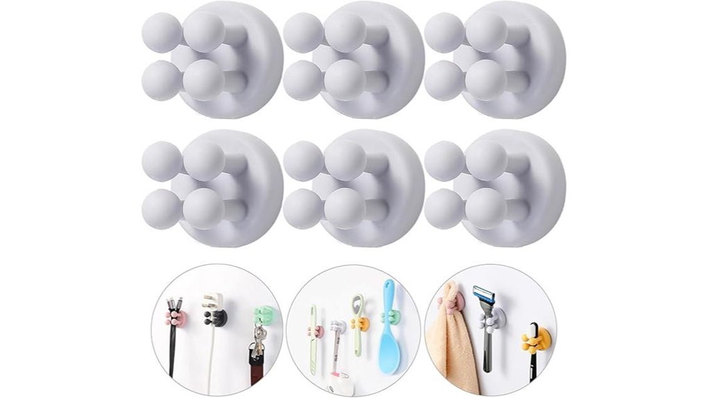 silicone toothbrush and razor holder