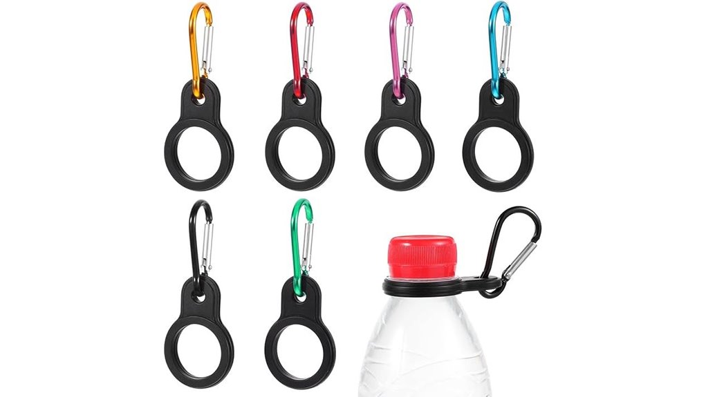 silicone water bottle clips