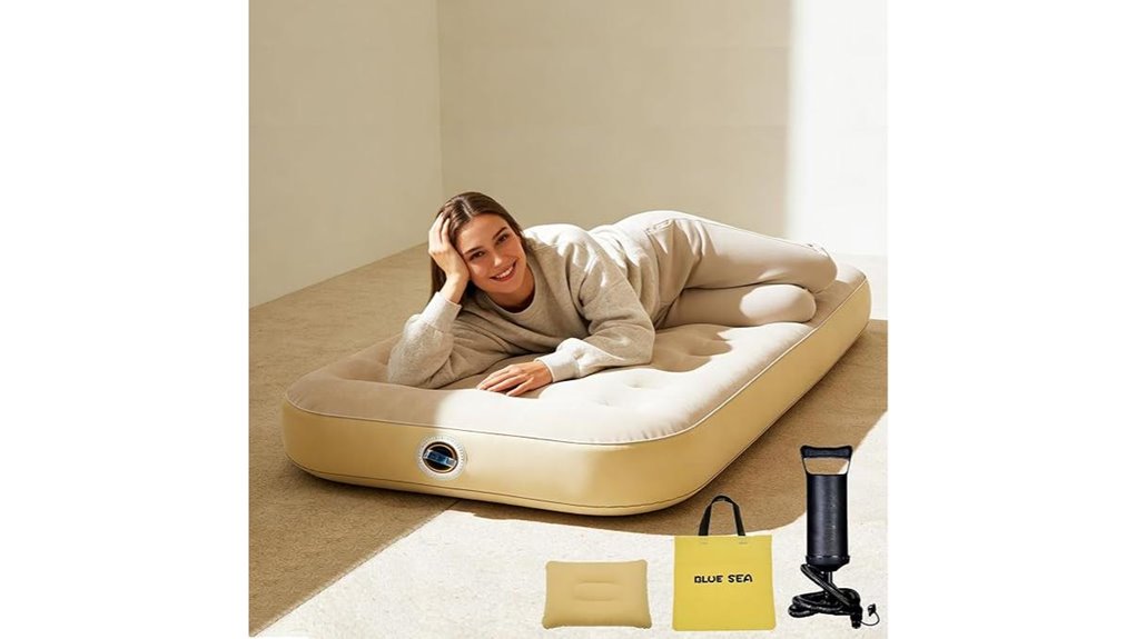 single fiber tech air mattress
