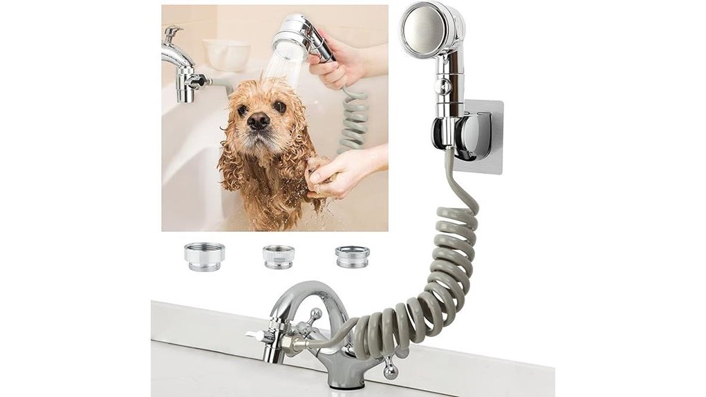 sink faucet pet rinser