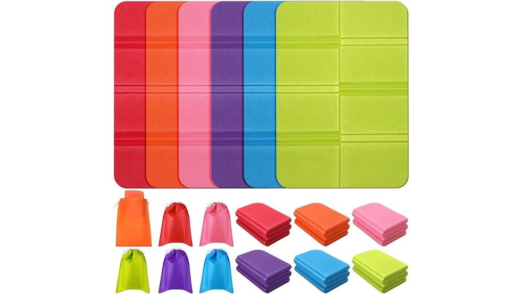 six pack foldable waterproof seats