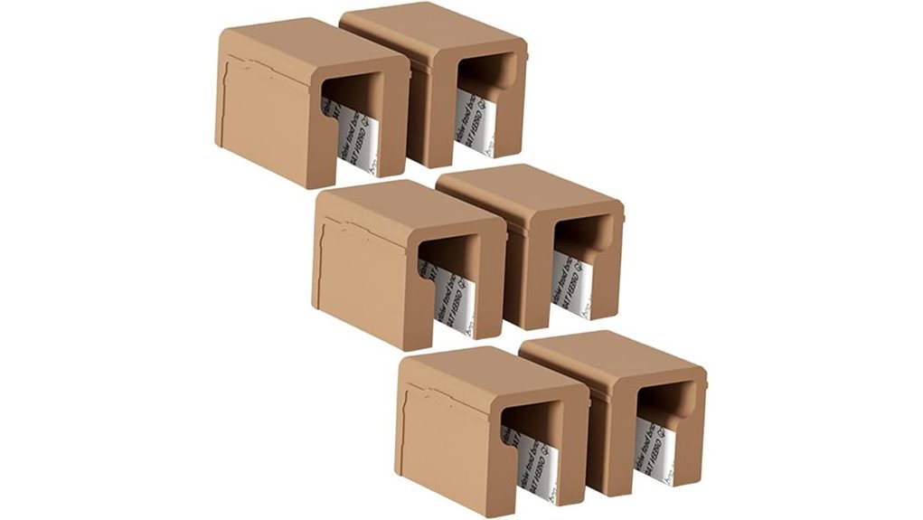 six silicone corner guards