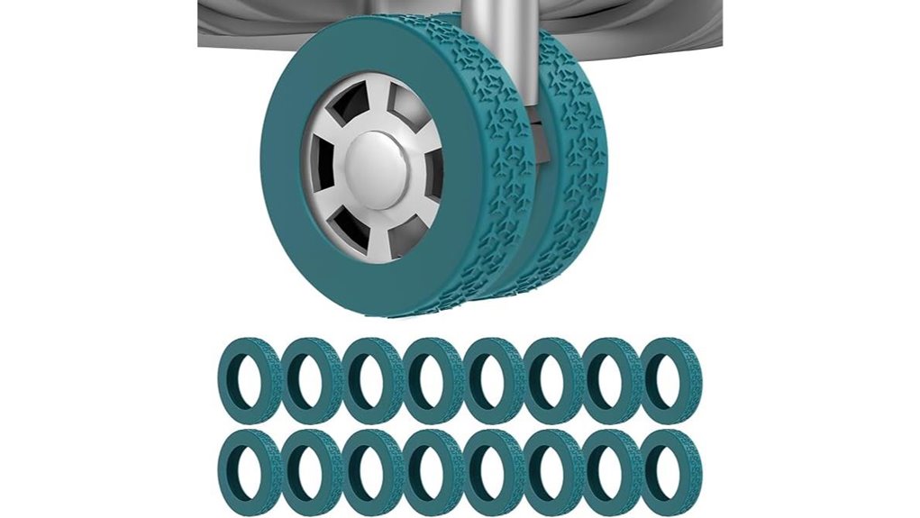 sixteen piece silicone wheel covers