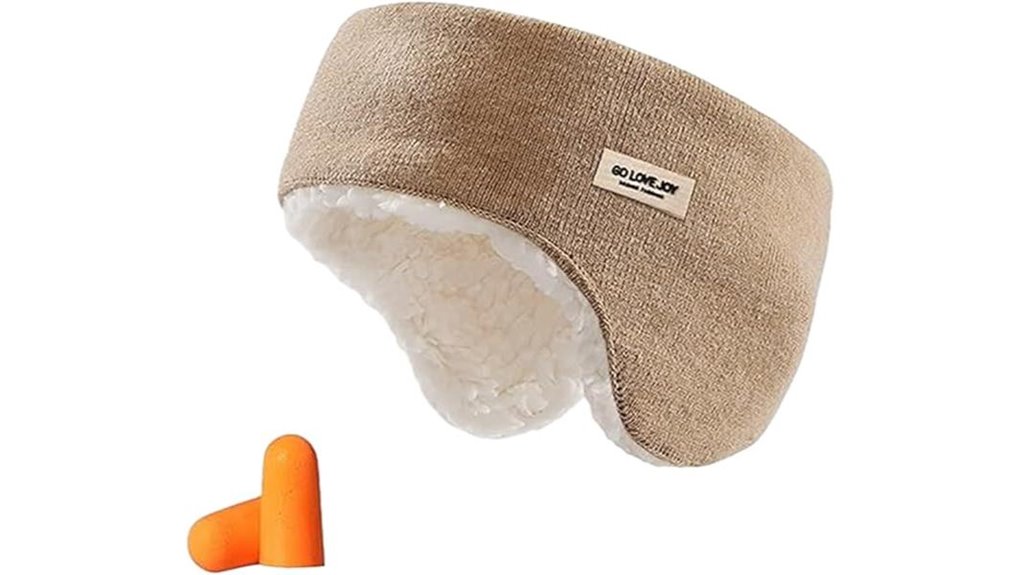 sleep earmuffs with earplugs