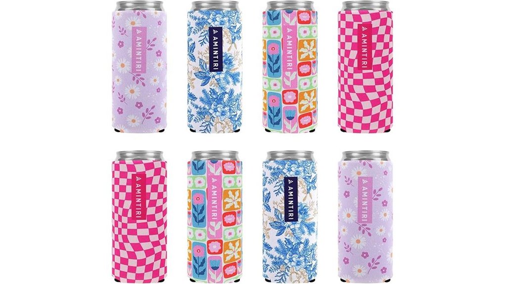 slim 12oz neoprene 8 pack