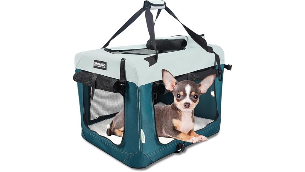 small foldable pet travel crate
