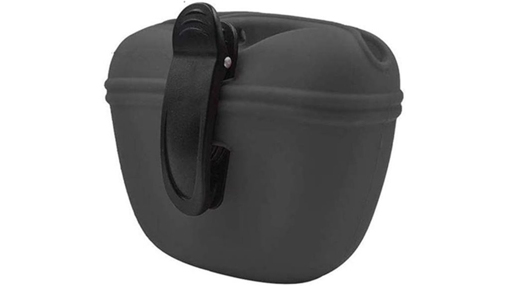 small silicone dog treat pouch