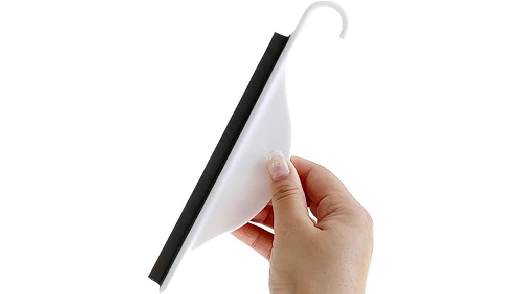 small silicone squeegee with hook