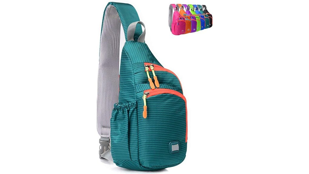 small waterproof unisex sling daypack