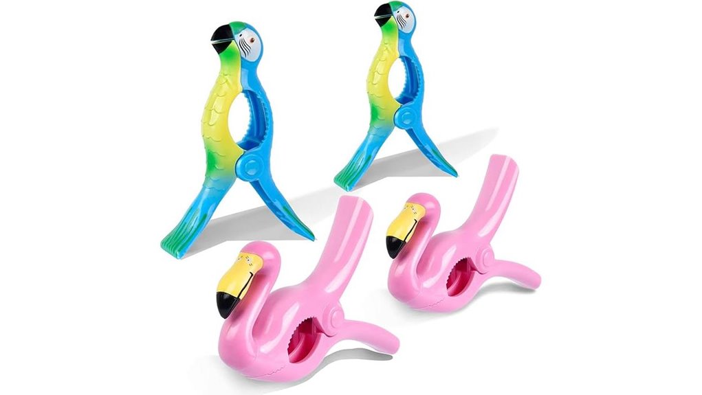 sopito jumbo flamingo clips