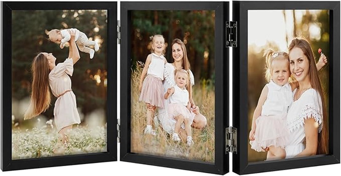 space themed art deco frame