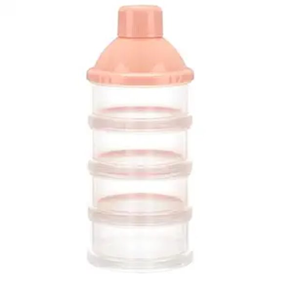 stackable four compartment travel dispenser