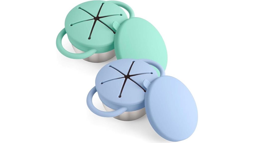 stainless steel kids snackcontainers