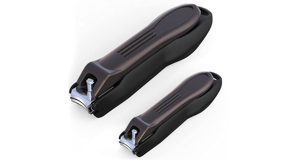 stainless steel nail clippers with catcher