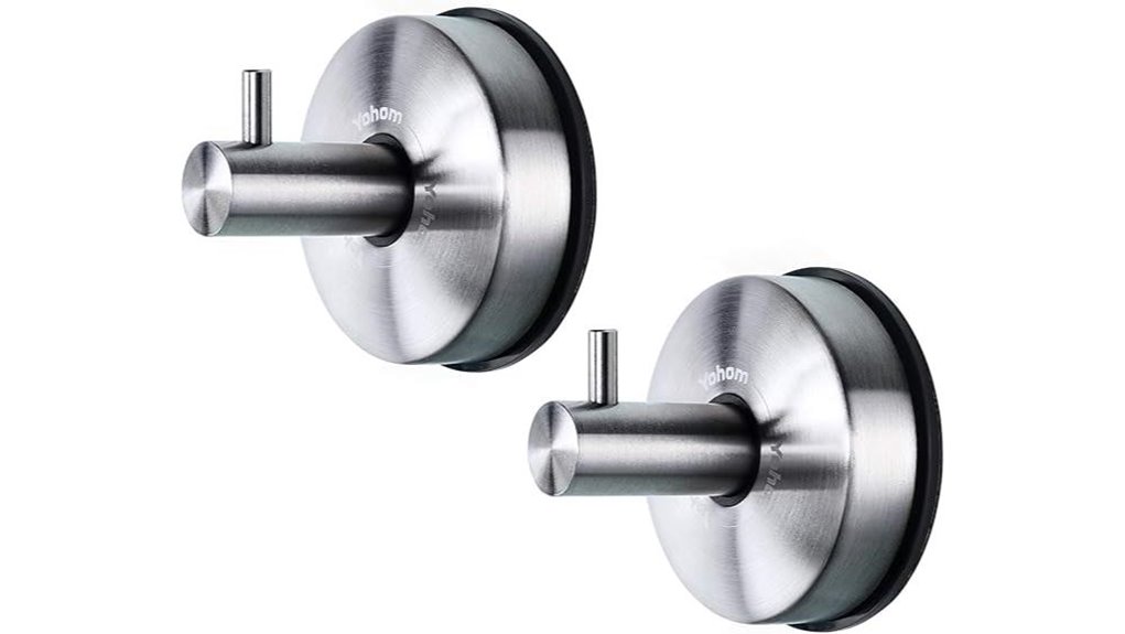 stainless steel suction shower holder