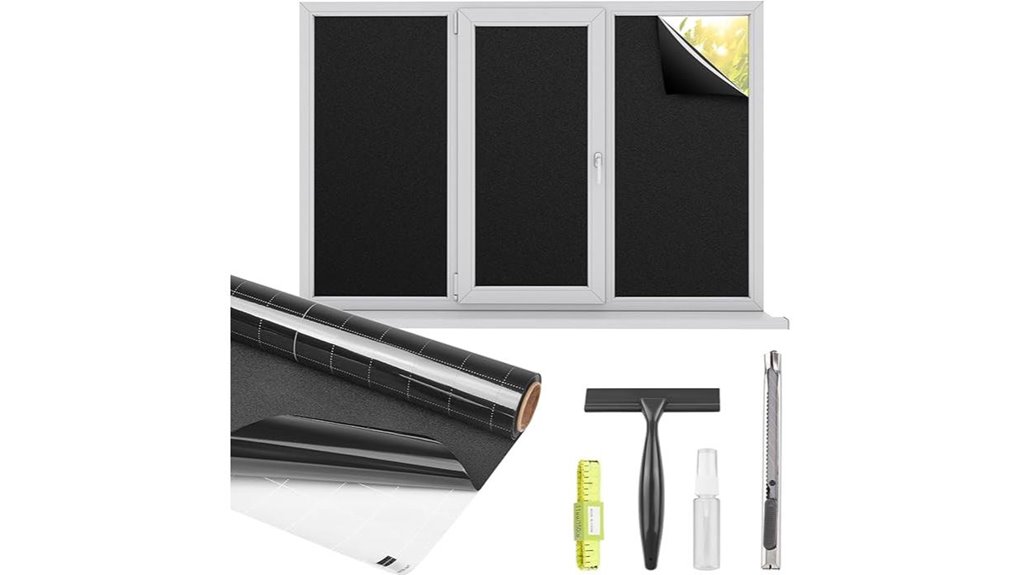 static cling blackout privacy film