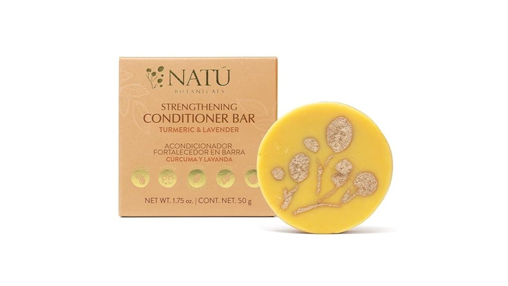 strengthening turmeric lavender conditioner