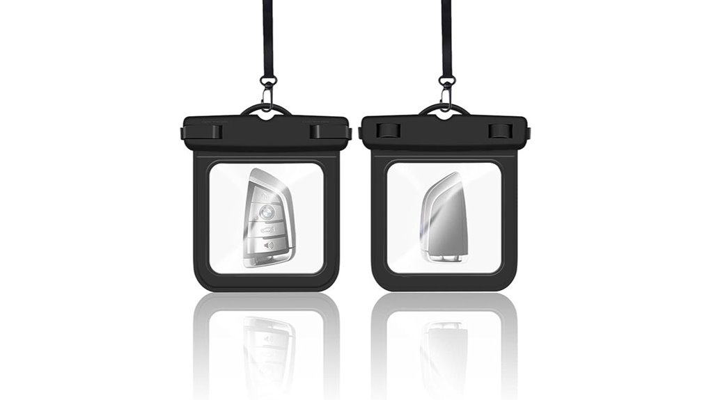 submersible waterproof wallet keycase