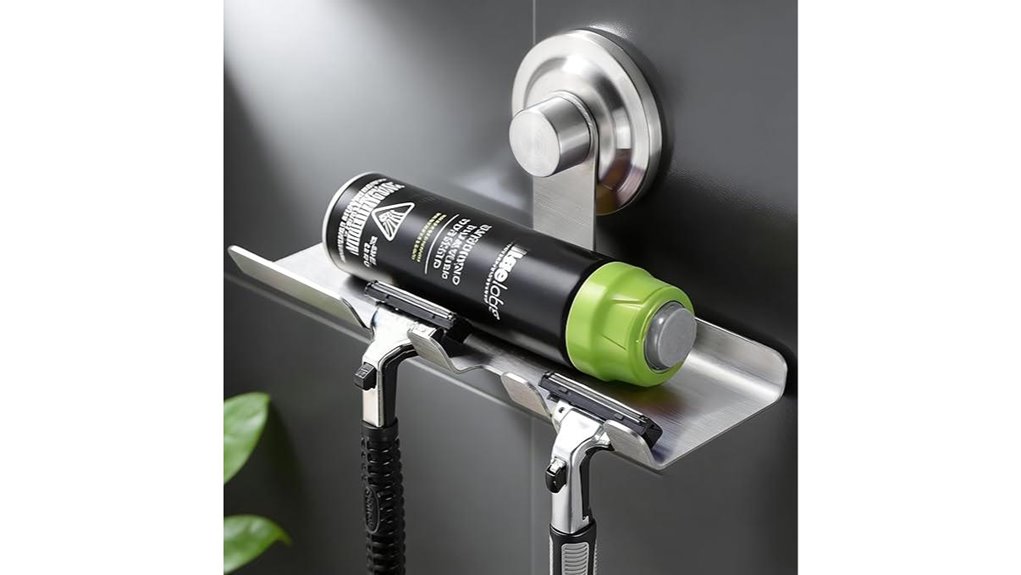 suction cup razor shower hooks