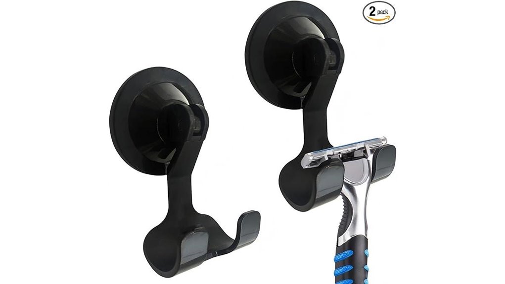 suction razor holders 2 pack