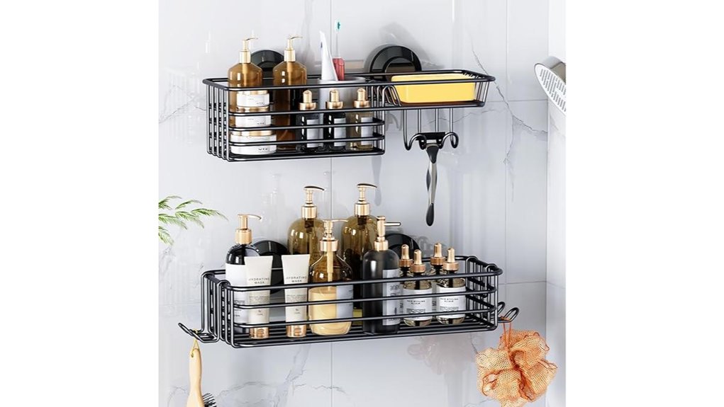 suction shower caddy pack