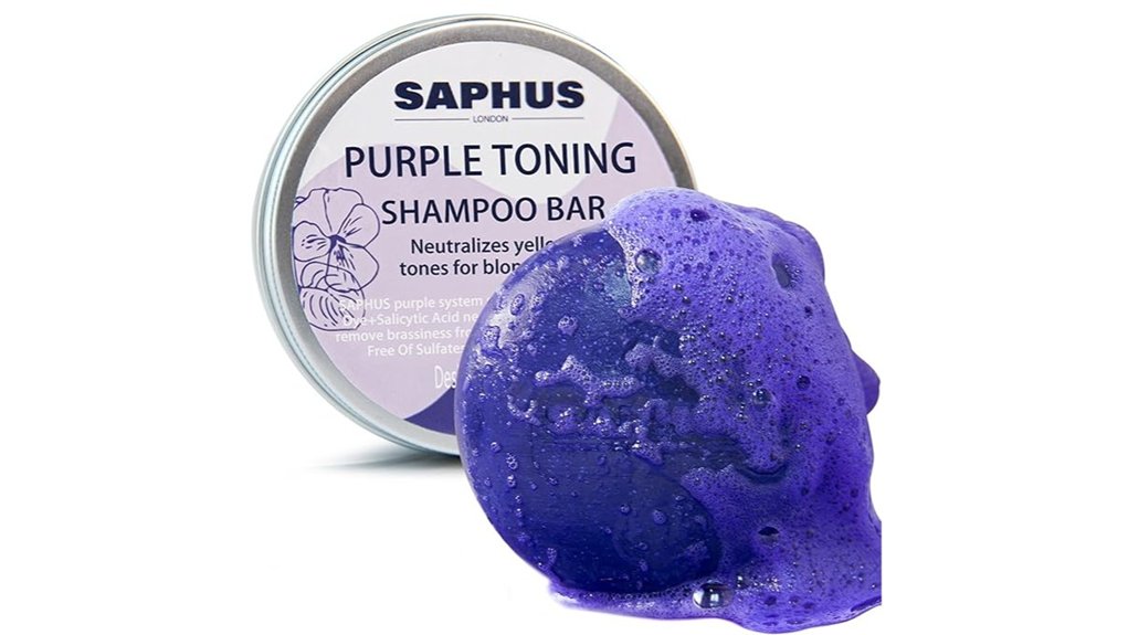 sulfate free purple shampoo tin