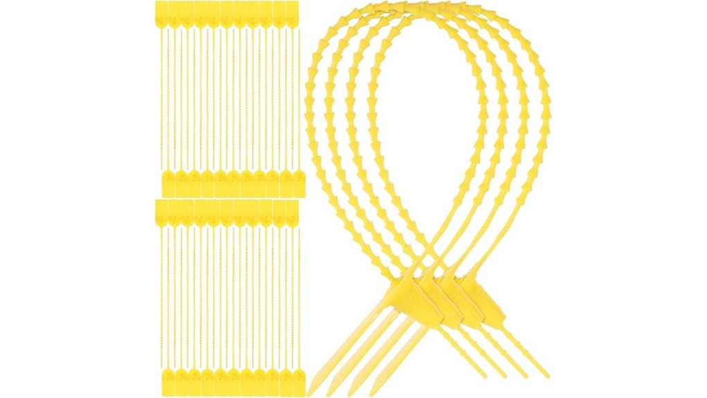 tamper proof disposable fire ties