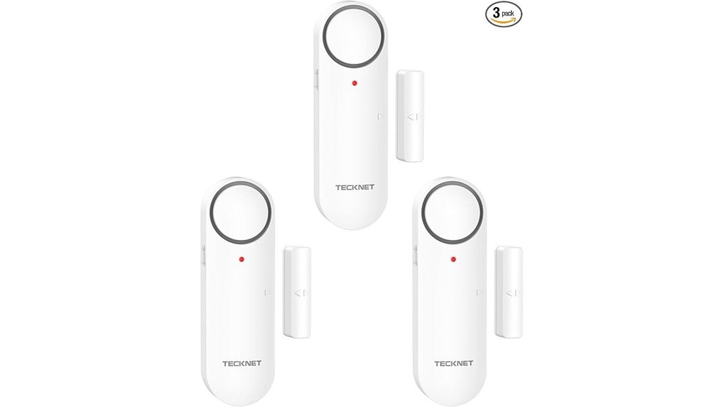 tecknet three pack door sensors