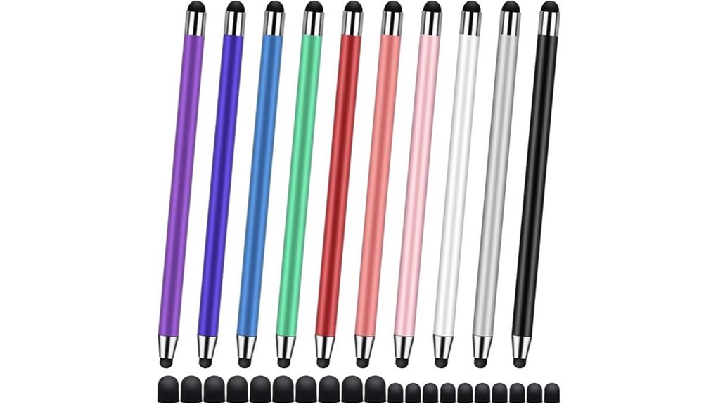 ten pack universal stylus 20 tip