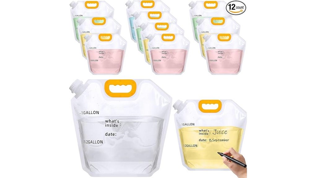 tessco 12 pack 1 3 gallon bags
