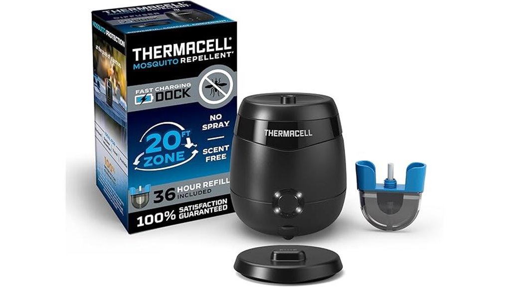 thermacell rechargeable scent free repeller
